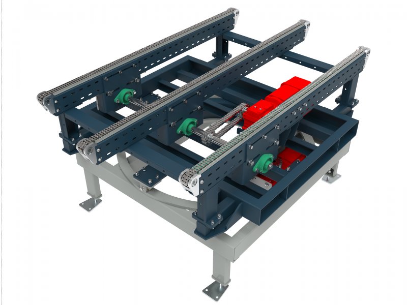 chain turntable conveyor