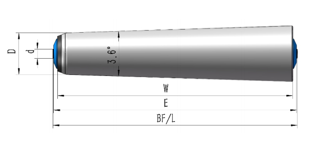 Gravity Steel Tapered Roller