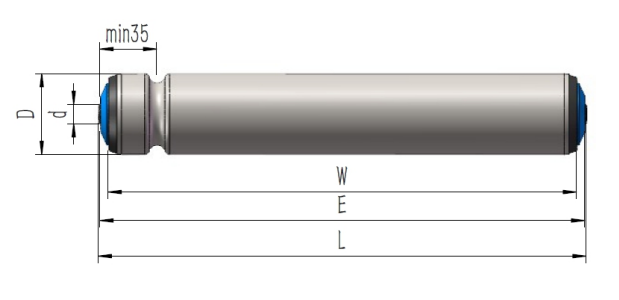 Series-Single/Double Groove O-BeltRoller with Polymer Bearing Housing